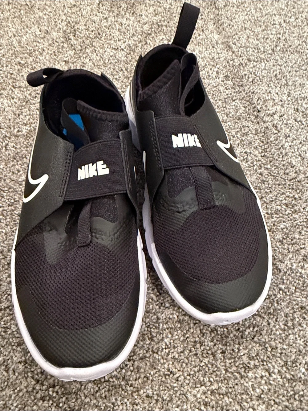 Nike kids Black Slip-On Athletic Sneakers